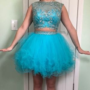 Two piece Homecoming/Prom Dress
